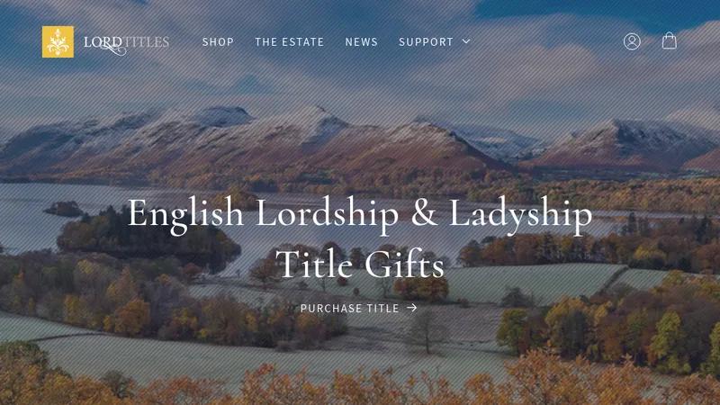Lord Titles (Shopify Plus)