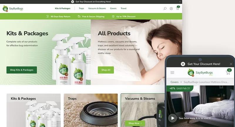 SayByeBugs β’ Premium Shopify Plus Store