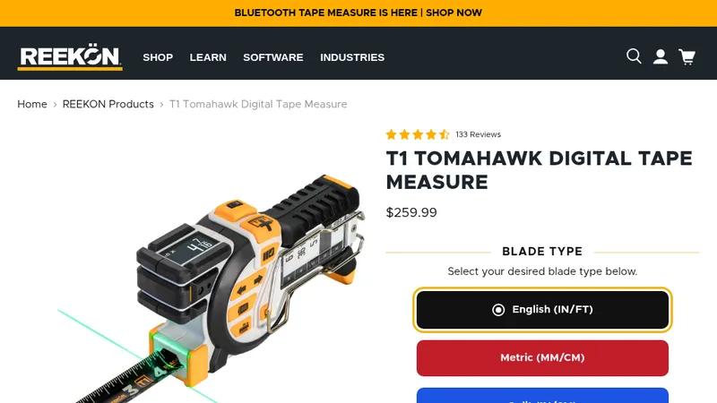 REEKON Tools – Conversion-Focused Custom Shopify Redesign