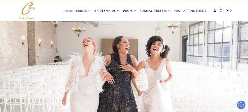 Channy Bride & Beyond Store Design