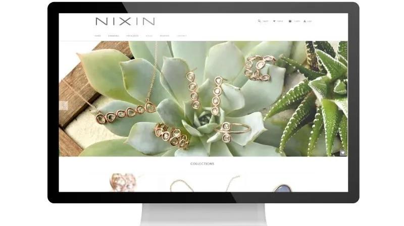 Nixin Jewelry - New Shopify Design and Build