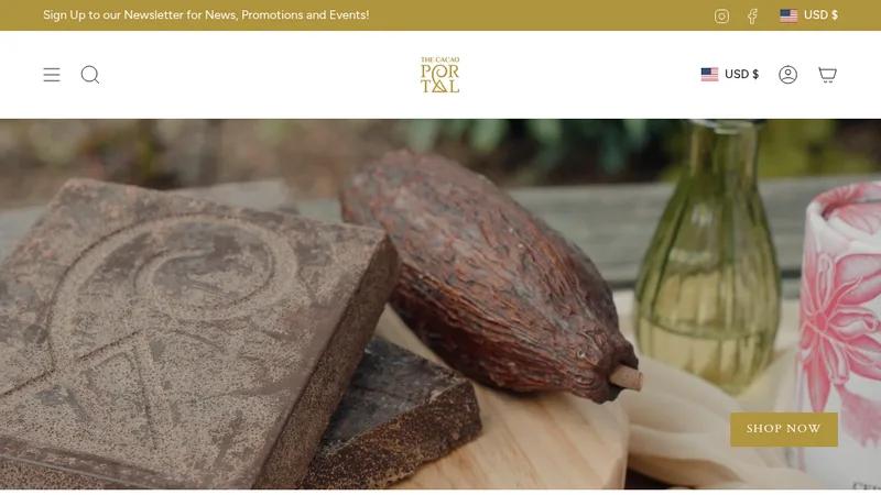The Cacao Portal | Creative Design