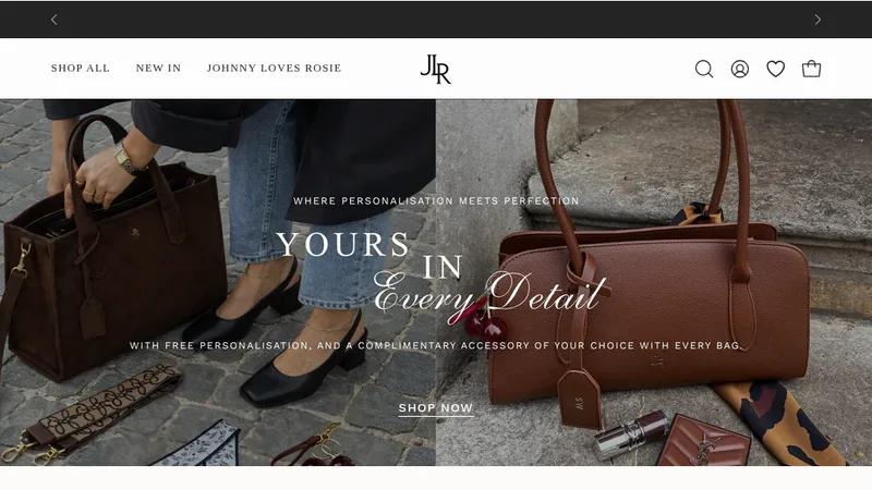Personalizing Elegance: Johnny Loves Rosie's Shopify Success