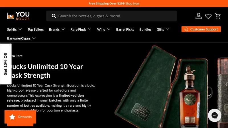 Youbooze | Custom Theme Redesign - Design & Development