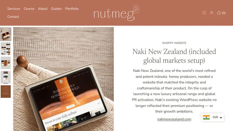 WordPress to Shopify Migration for Naki Honey (global markets setup)