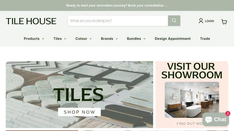 Tile House - Shopify Store Launch from Scratch