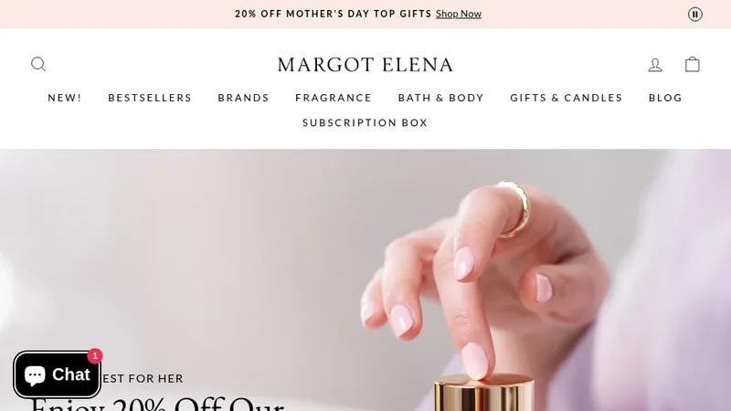Margot Elena | Store Redesign & Conversion Rate Optimization