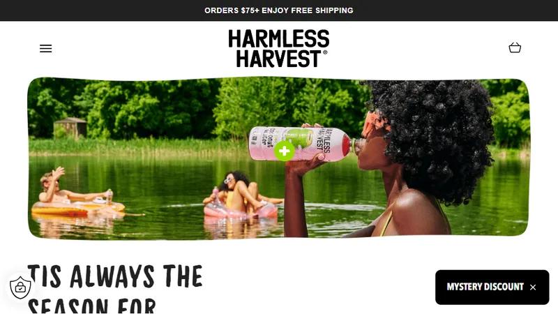 Unique, organic and accessible — Harmless Harvest store development