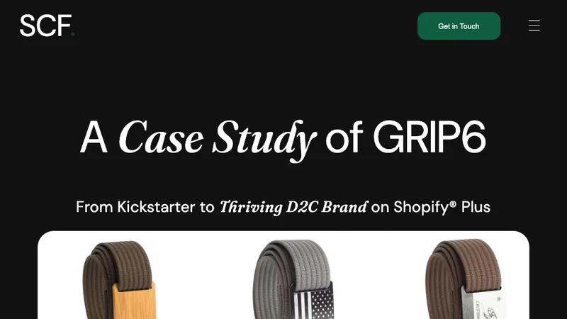 Grip6 Strategy, Redesign & Custom Features