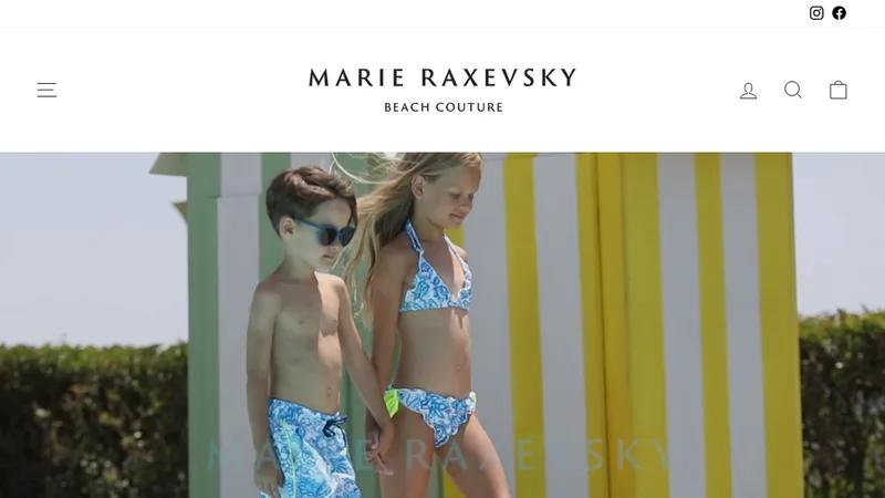 Marie Raxevsky | Beach Couture