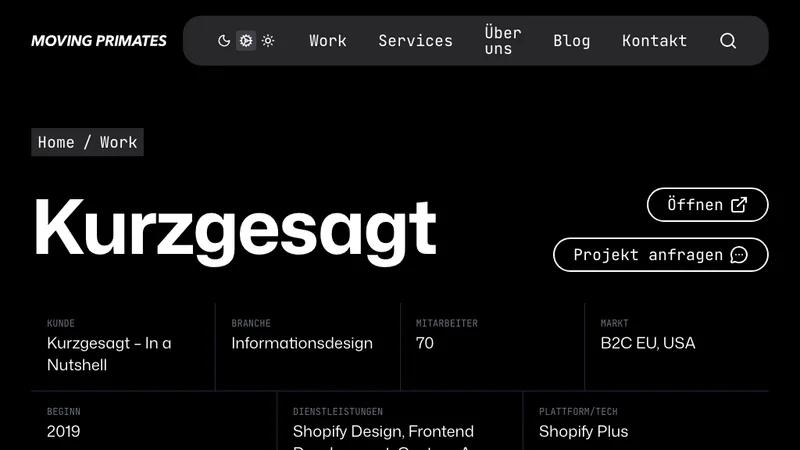 Kurzgesagt – Shopify Plus