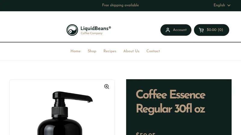 Liquid Beans Coffee Successful Migration to Shopify