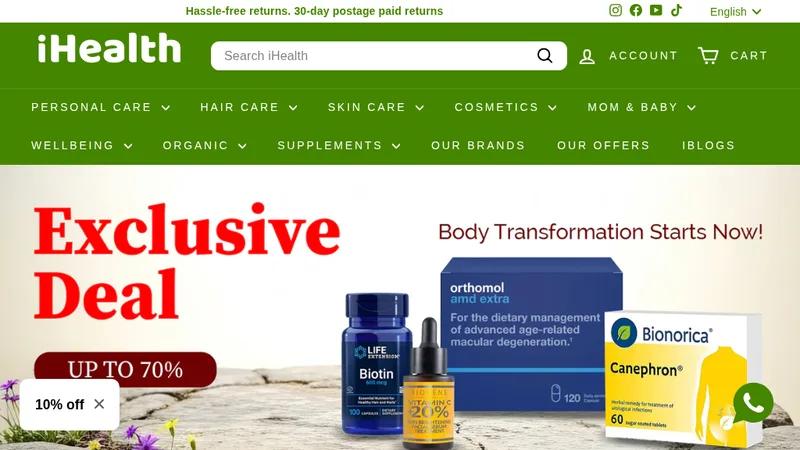 iHealth UAE - Development and Marketing