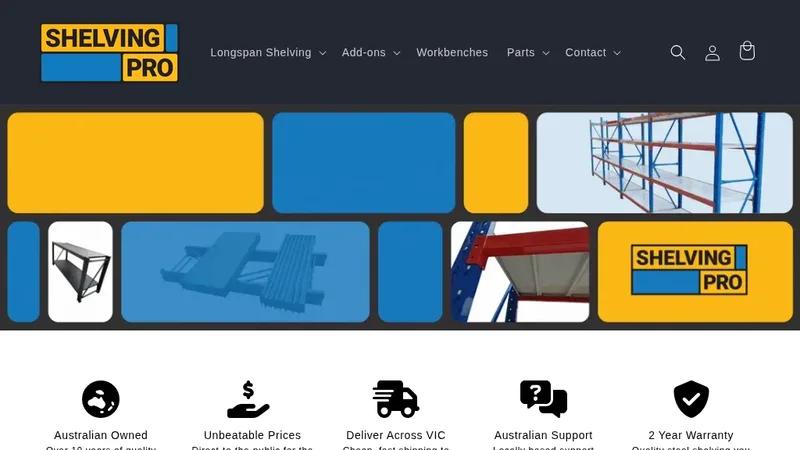 Shelving Pro - Store launch and growth