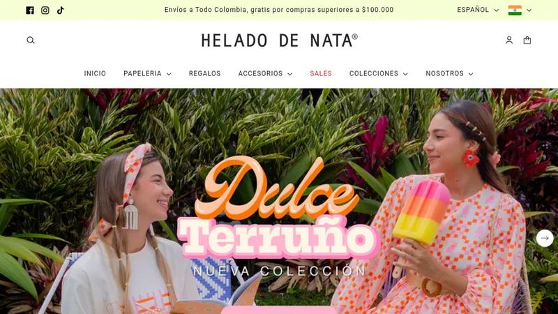 Helado De Nata