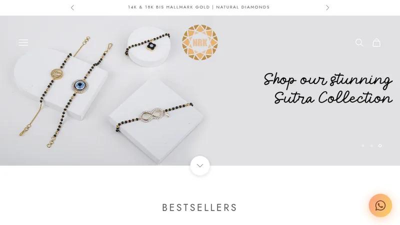 Nrkcrafted - handcrafted gold and diamond jewellery