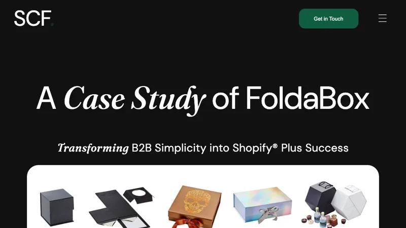 Foldabox Full Service Strategy, Design & Development