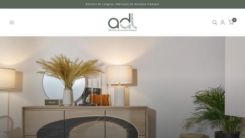 Refonte du site B2B pour un fabricant de meubles