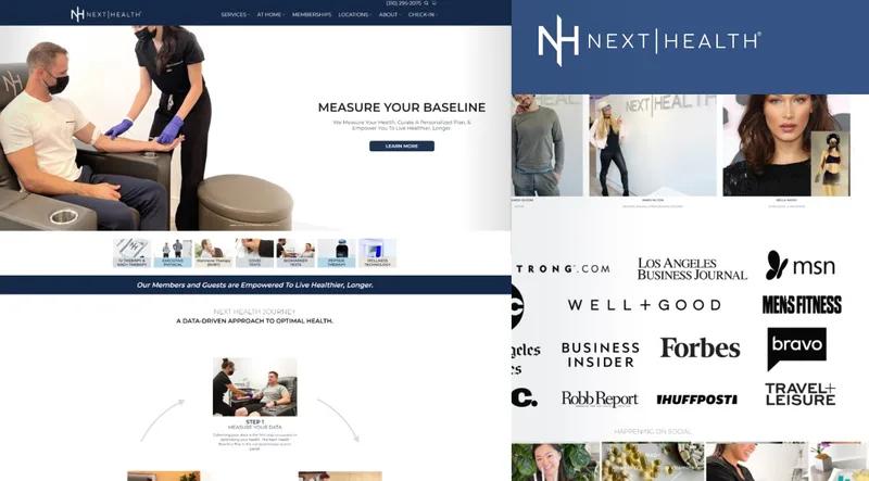 Custom Theme Development and SEO Optimization - Next Health