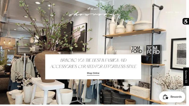 Add-to-Quote Shopify Store for The Showroom Miami