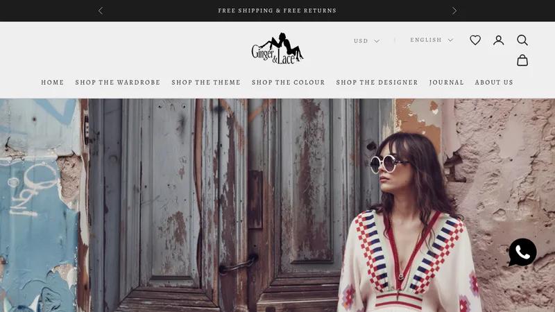 Gingerandlace.com - Development