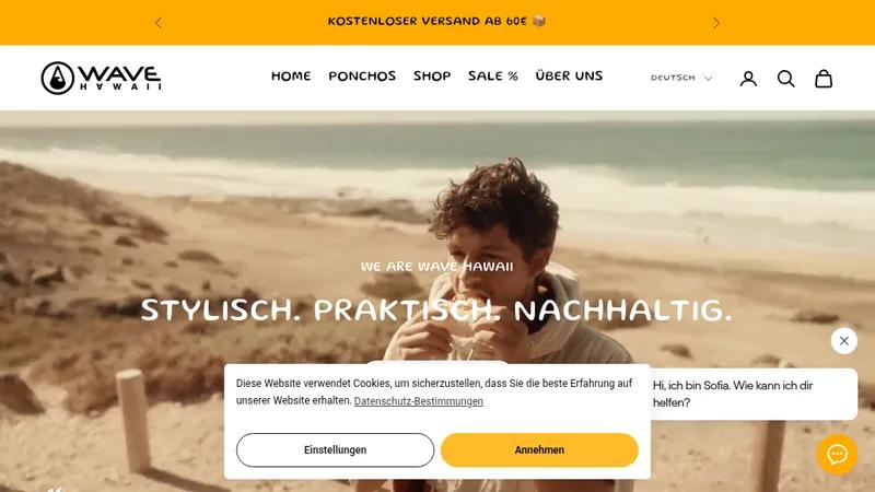 Shopify Relaunch für WAVE HAWAII