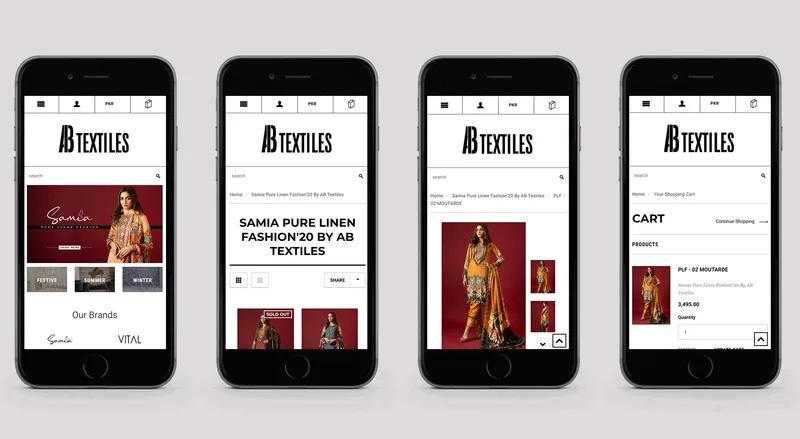 AB Textiles (e-Commerce Store)