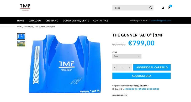 Progettazione e Realizzazione | E-Commerce "Basic" | www.1mf.it