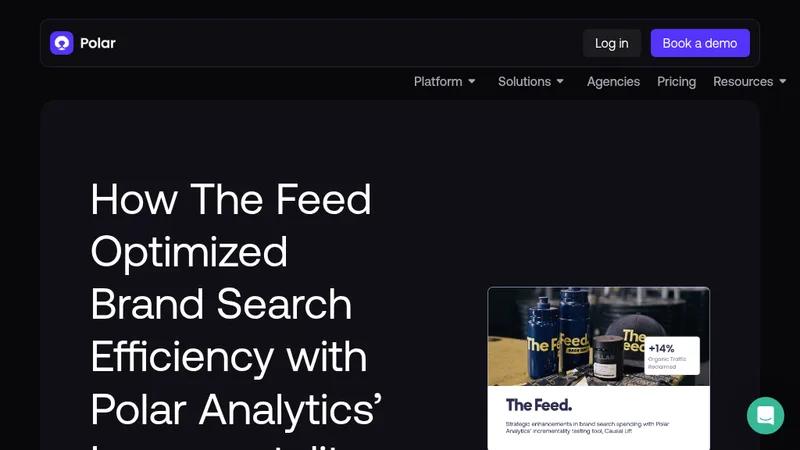 How The Feed Optimized Brand Search Efficiency with Polar Analytics
