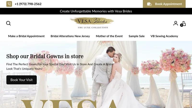 Vesa Brides: Bridal Gowns & Accessories Made for You