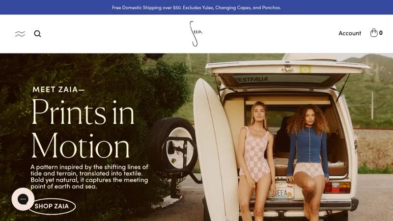 Seea Shopify Theme Design