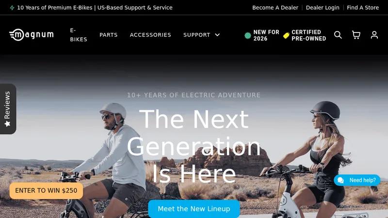 Magnum Bikes Shopify Plus Migration