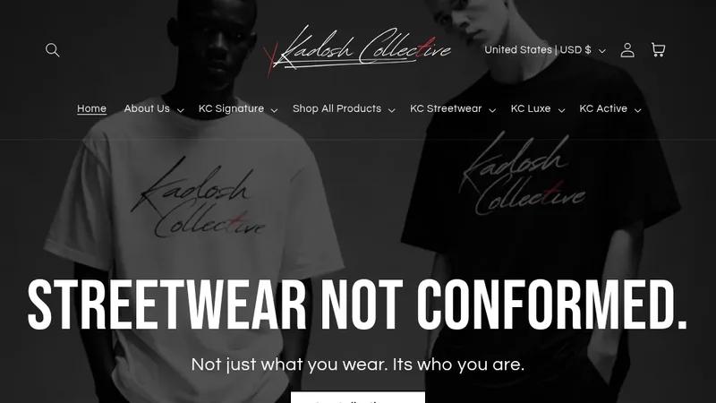 Kadosh Collective: POD Store Setup, Branding & Fulfillment System