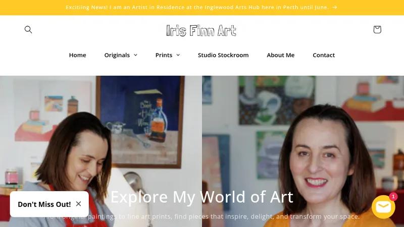 Iris Finn Art – Modern Fine Art, Originals & Prints