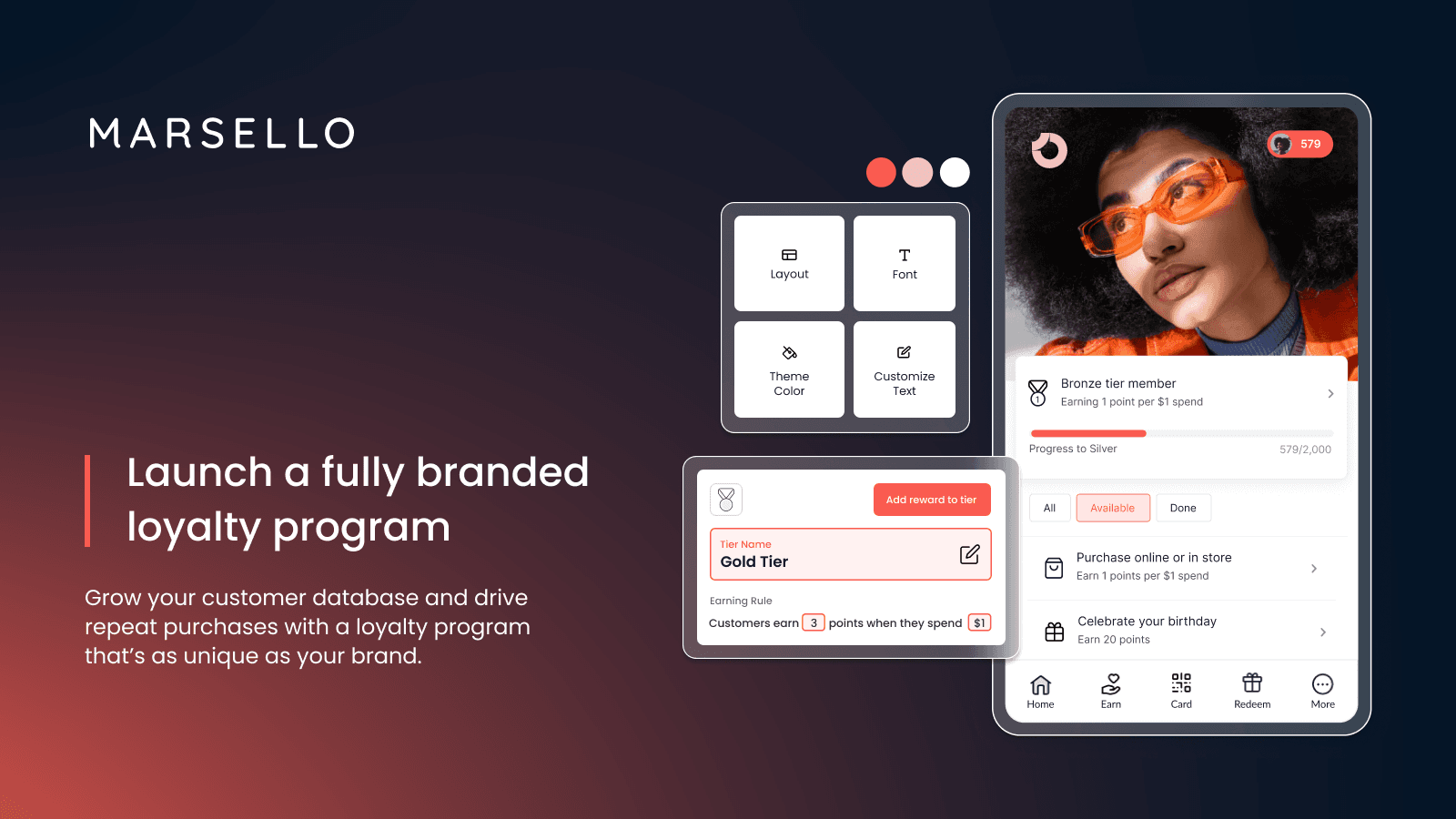 Marsello: Loyalty, Email, SMS screenshot 2