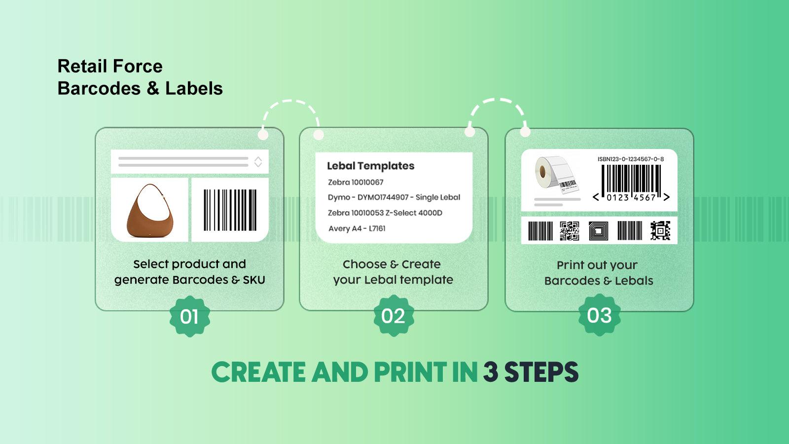 RF: Barcode Generator & Labels screenshot 2