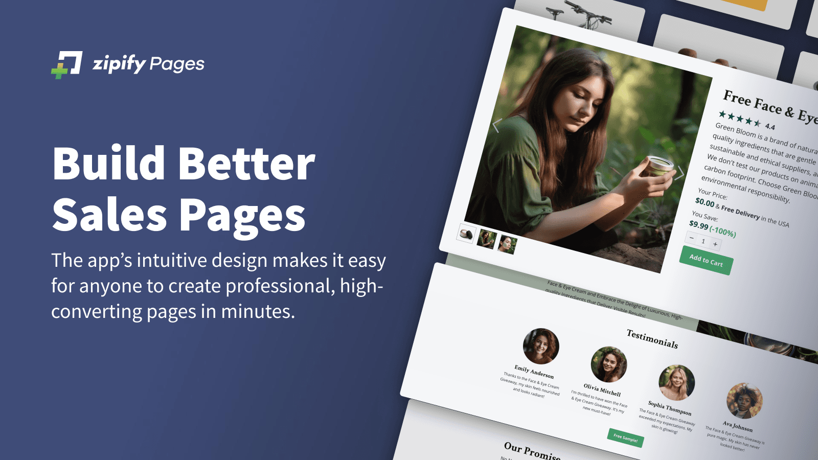 Zipify Landing Page Builder screenshot 1
