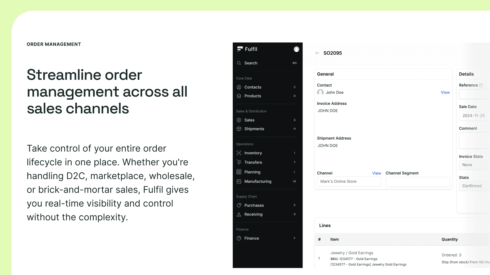 Fulfil screenshot 2