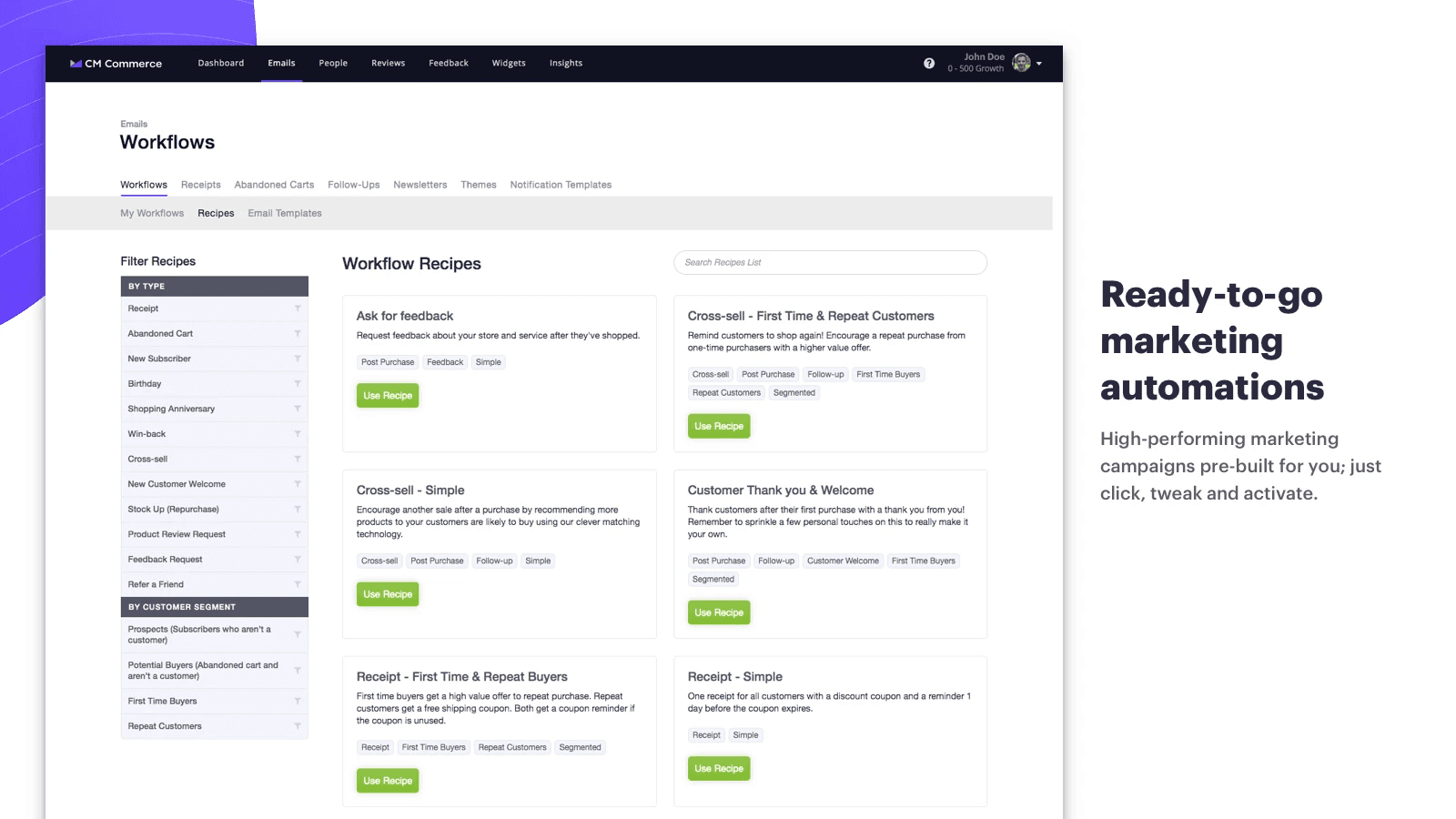 CM Commerce: Email Marketing screenshot 2