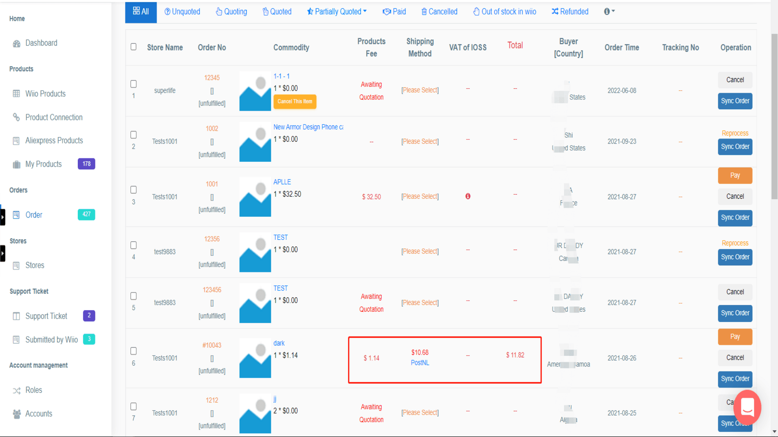 Wiio Dropshipping Fulfillment screenshot 2