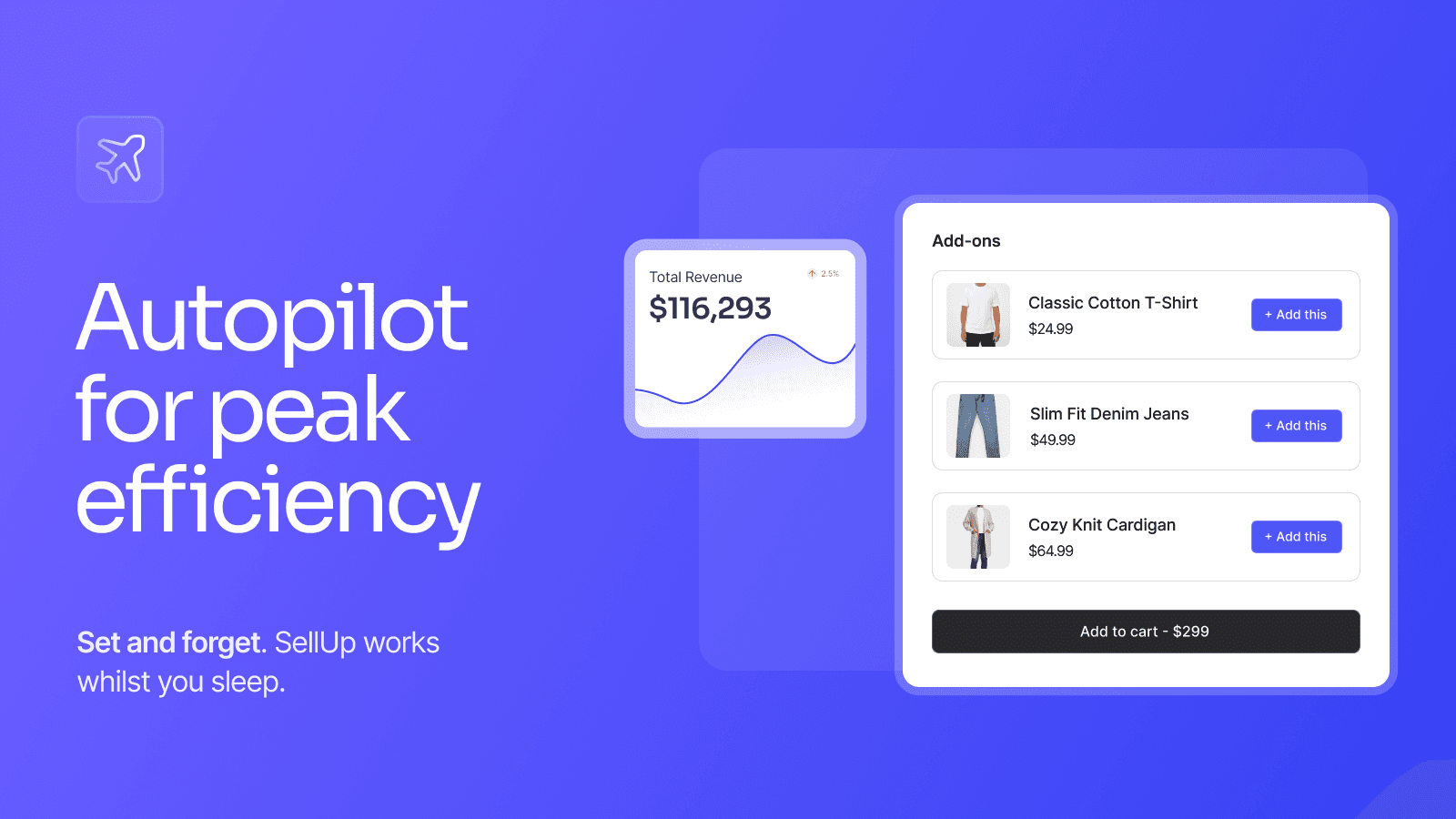 SellUp: Add ons & Cart Upsell screenshot 2