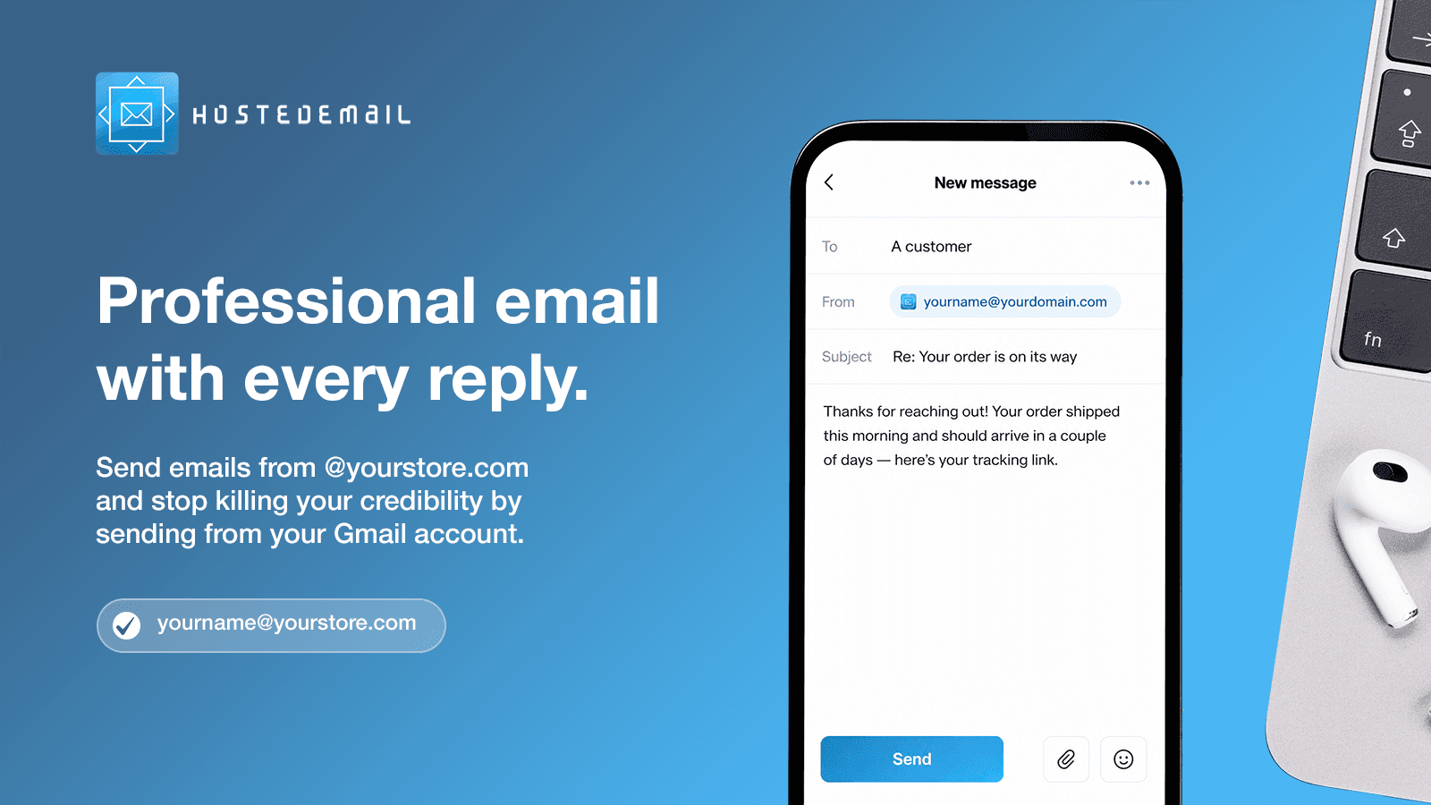 Hosted Email screenshot 1