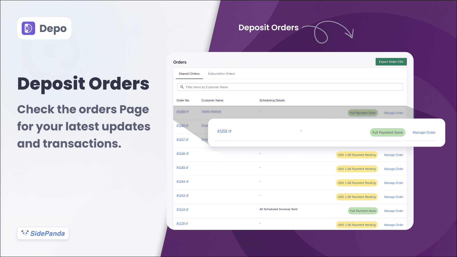 Deposit & Partial Payment Depo screenshot 2
