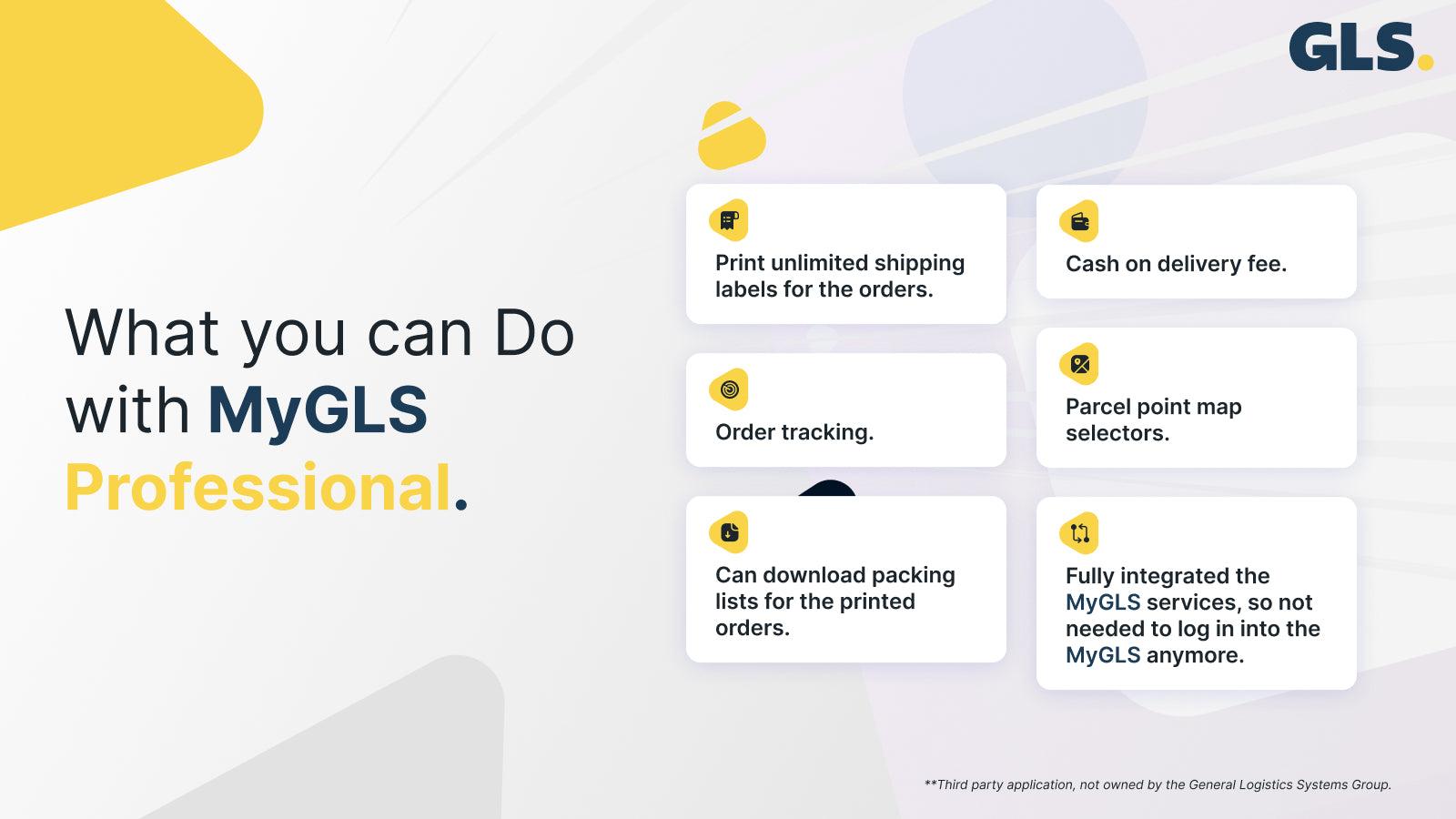 MyGLS Professional screenshot 1