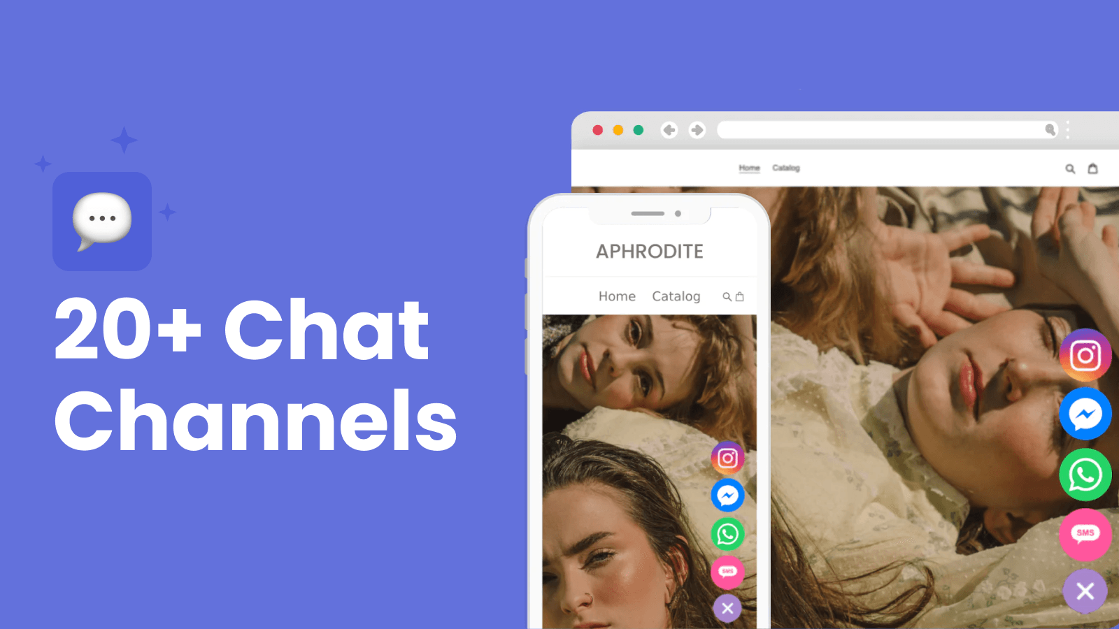 Chaty Chat Buttons & WhatsApp screenshot 2