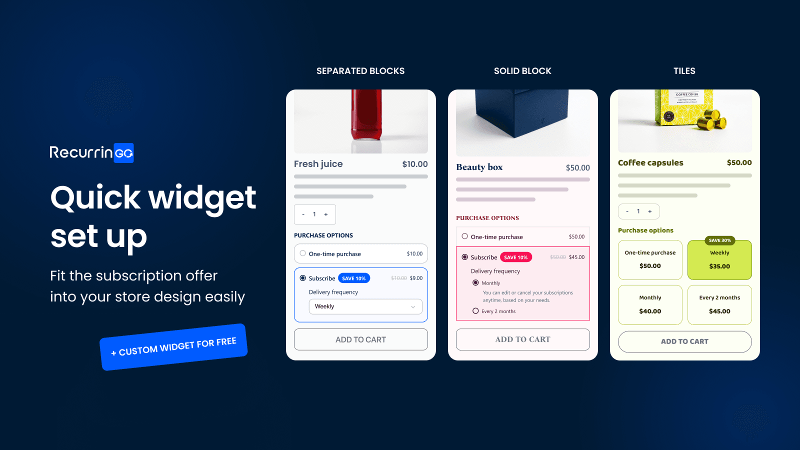 RecurrinGO! Subscriptions App screenshot 2