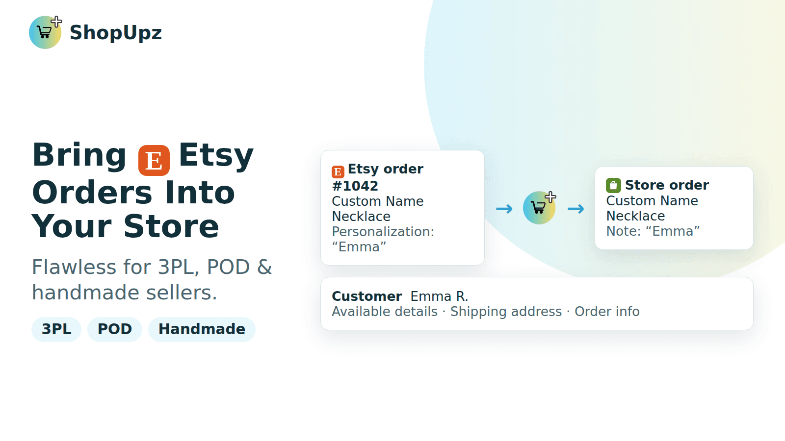 shopUpz ‑ Etsy Sync & Import screenshot 2