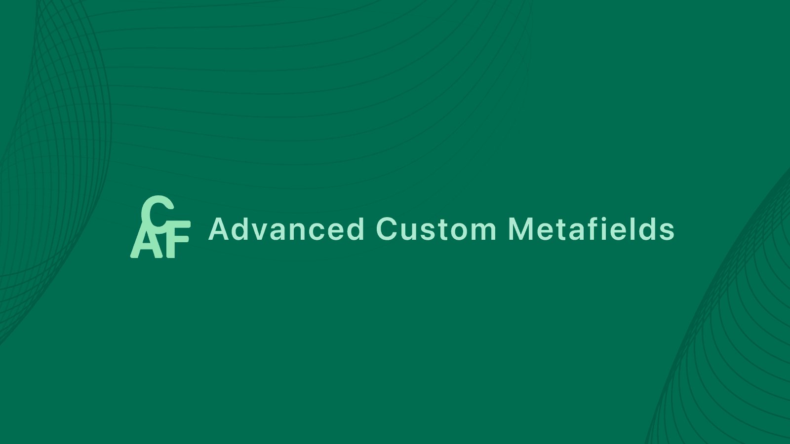 ACF: Metafields Custom Fields screenshot 1