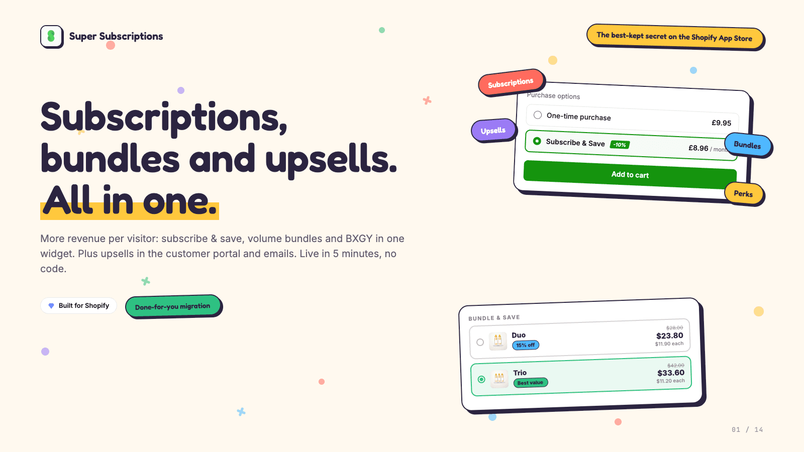 Supr Bundle & Subscription App screenshot 1