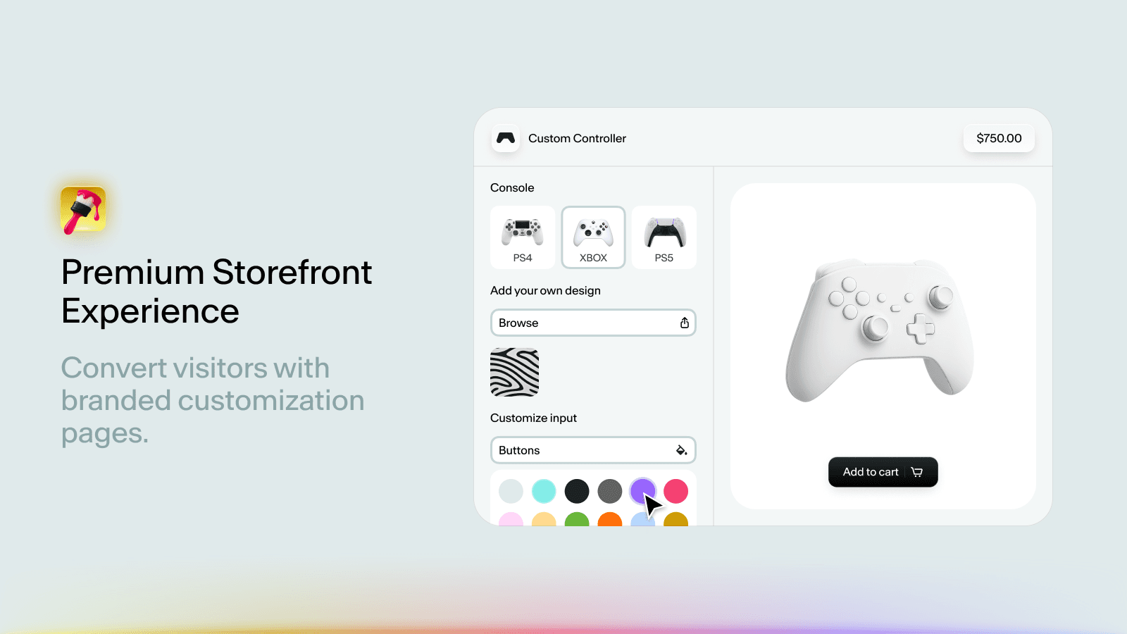 Kickflip product configurators screenshot 2